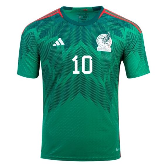 2022 Cuauhtemoc Blanco #10 Mexico Home Jersey