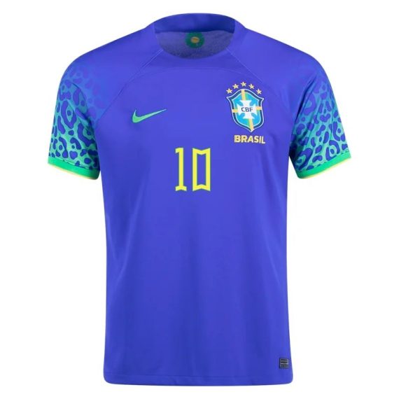 2022 Pele #10 Brazil Away Jersey