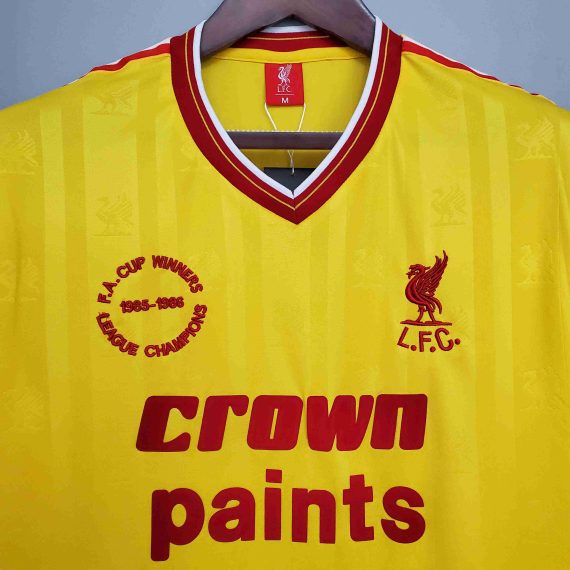 1985/1986 Retro Liverpool Away Football Shirt