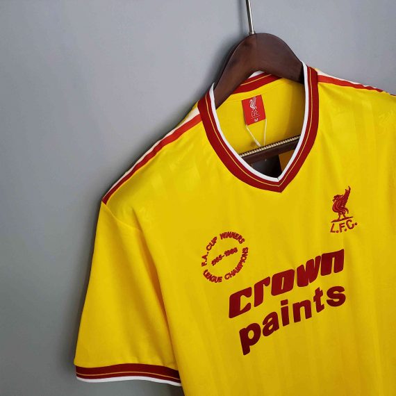 1985/1986 Retro Liverpool Away Football Shirt