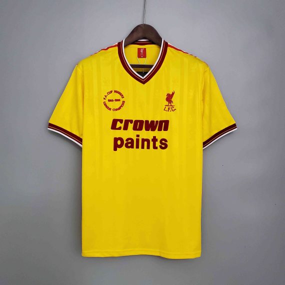 1985/1986 Retro Liverpool Away Football Shirt