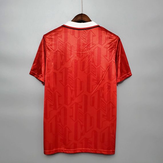 1992/1994 Retro Manchester United Home Football Shirt