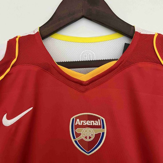 2004/2005 Retro Arsenal Home Football Shirt