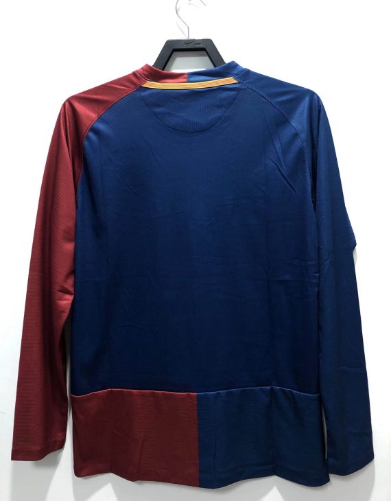 2008/2009 Retro Long Sleeve Barcelona Football Shirt Home Champions League