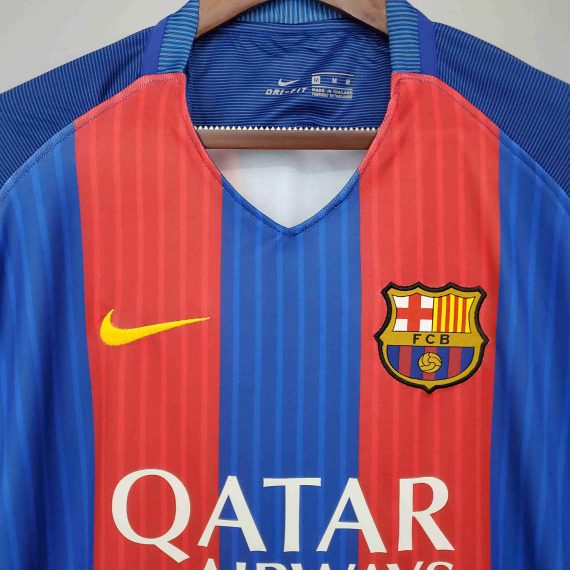 2016/2017 Retro Barcelona Football Shirt Home