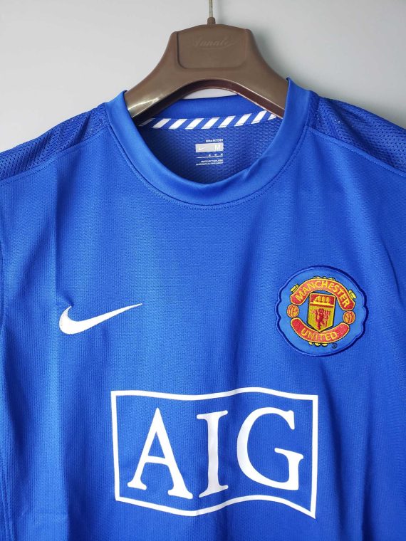 2007/2008 Retro Manchester United Football Shirt Away