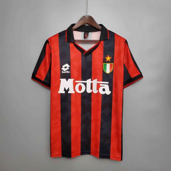 1993/1994 Retro AC Milan Home Football Shirt
