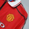 1998-1999 Retro Long Sleeve Manchester United Home Football Shirt