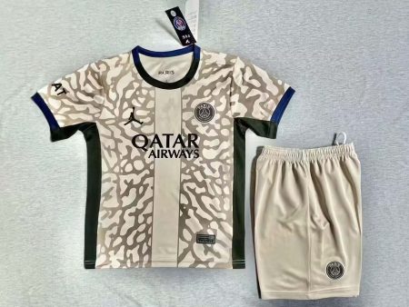 2023/2024 Psg Paris Saint-Germain Fourth Away Football Shirt Kids Size Suit