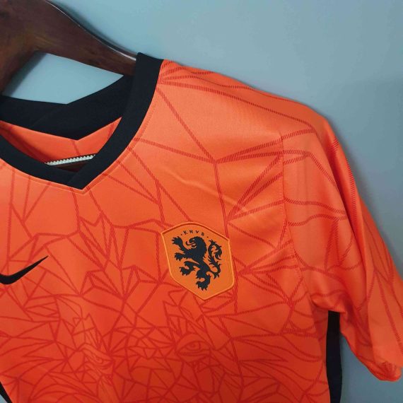 2020 Netherlands Red Home Soccer Shirt