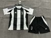 2024/2025 Juventus Home Soccer Jersey Kids Size Suit