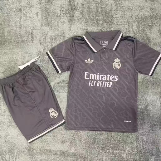 2024/2025 Real Madrid Third Football Shirt Kids Size Suit