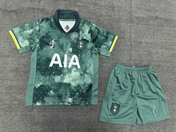 24/25 Tottenham Third Away Football Shirt Kids Size Suit