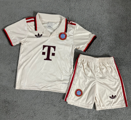 2024/2025 Bayern Munich Third Football Jersey Kids Size Suit