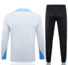 24/25 Tottenham Half-Pull Training Suit light gray Jersey Set