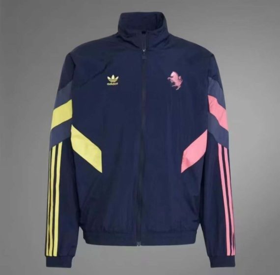 24/25 Juventus Windbreaker Navy blue Soccer Jersey