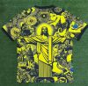 2024 Brazil Special Edition Jesus Yellow Gray Soccer Jersey