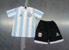1986 Retro Argentina Home Football Shirt Kids Size Suit