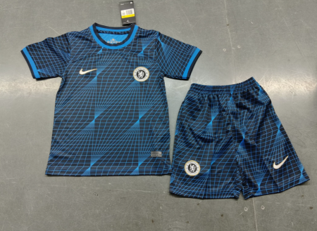 23/24 Chelsea Away Football Shirt Kids Size Suit