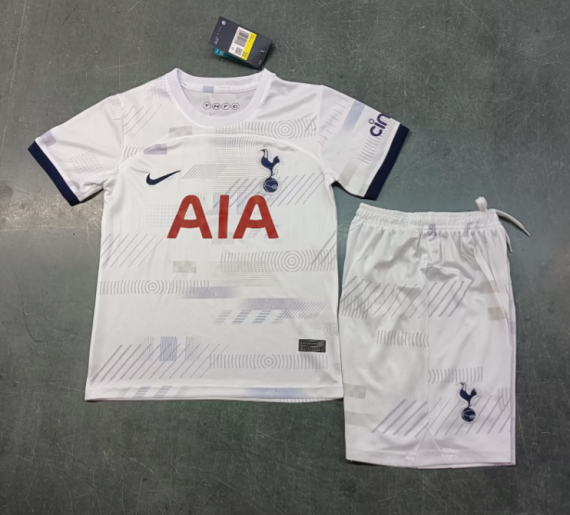 23/24 Tottenham Hotspur Home Football Shirt Kids Size Suit