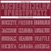Custom Gray Crimson-White Sublimation Split Fashion Soccer Uniform Jersey