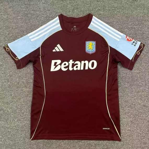 25/26 Aston Villa Home Football Shirt