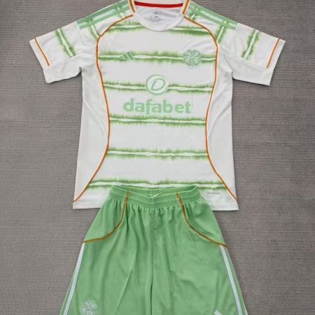 25/26 Celtic Third Football Shirt Kids Size Suit