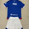 25/26 Rangers Home Football Shirt Kids Size Suit