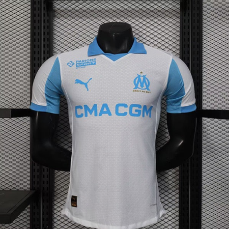 25/26 Player Version Marseille Home Football Shirt