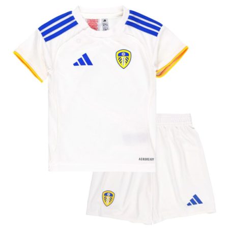 25/26 Leeds United Home Football Jersey Shirt Kids Size Suit