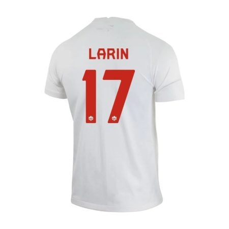 2022 Cyle Larin #17 Canada Away Jersey