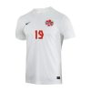2022 Alphonso Davies #19 Canada Away Jersey