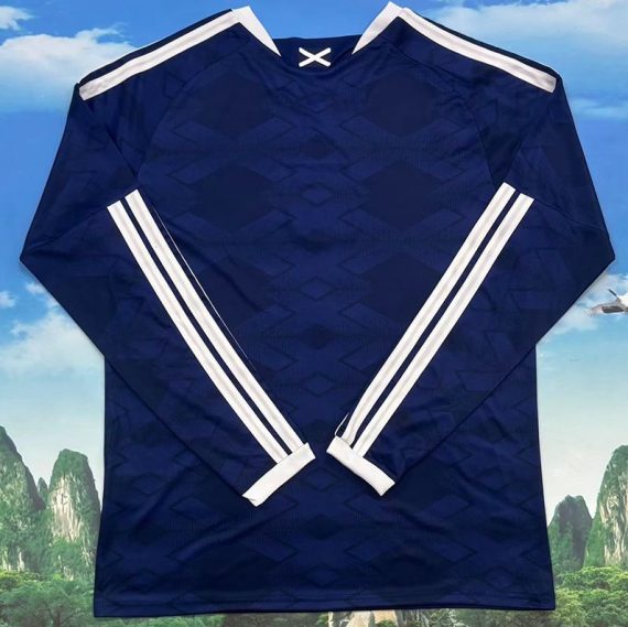 26/27 Long Sleeve Scotland Home Football Shirt