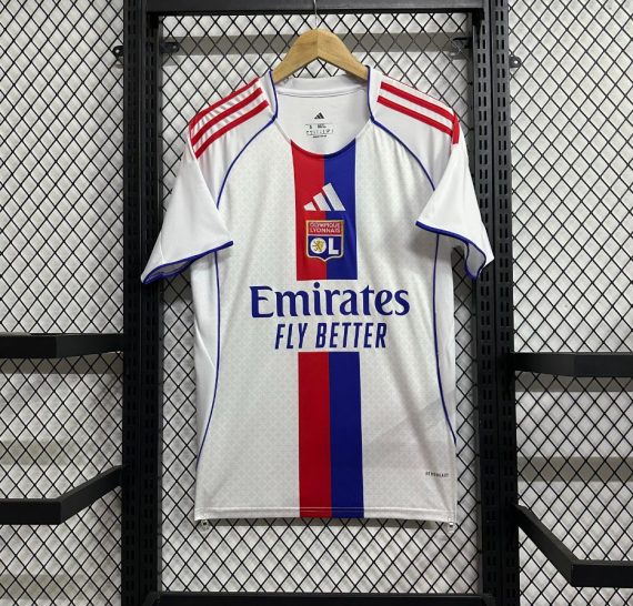 25/26 Lyon Home Football Shirt