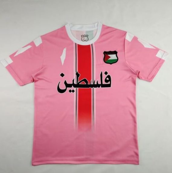 25/26 Palestine Pink Rose Football Shirt