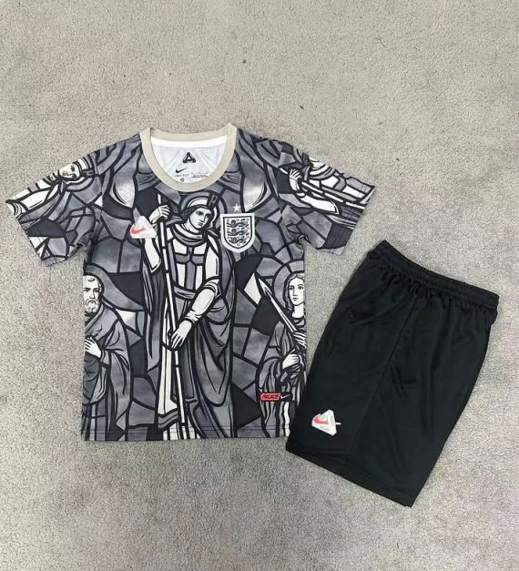 26/27 England x Palace Futuristic Jersey Football Shirt Kids Size Suit