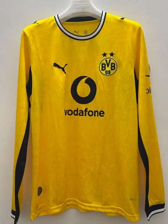 25/26 Long Sleeve Borussia Dortmund Home Football Shirt