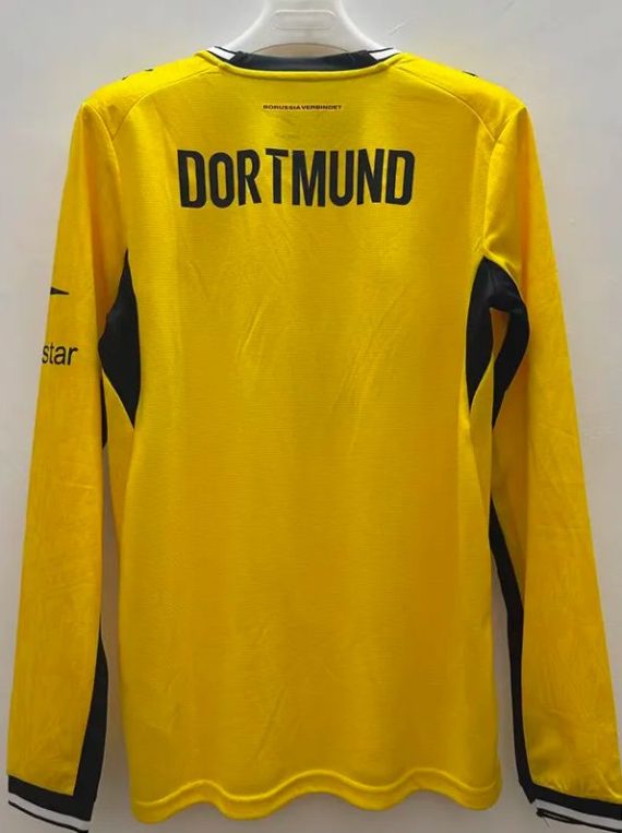 25/26 Long Sleeve Borussia Dortmund Home Football Shirt