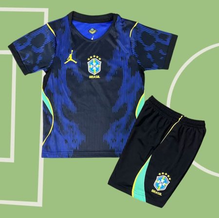 26/27 Brazil Away Football Shirt Kids Size Suit
