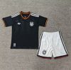 26/27 Germany Black Goalkeeper Football Shirt Kids Size Suit
