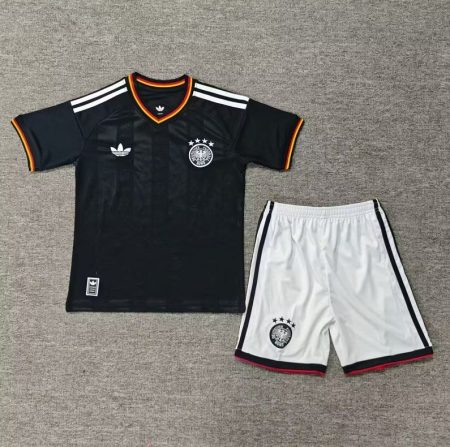 26/27 Germany Black Goalkeeper Football Shirt Kids Size Suit