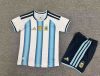 26/27 Argentina Home Football Shirt Kids Size Suit