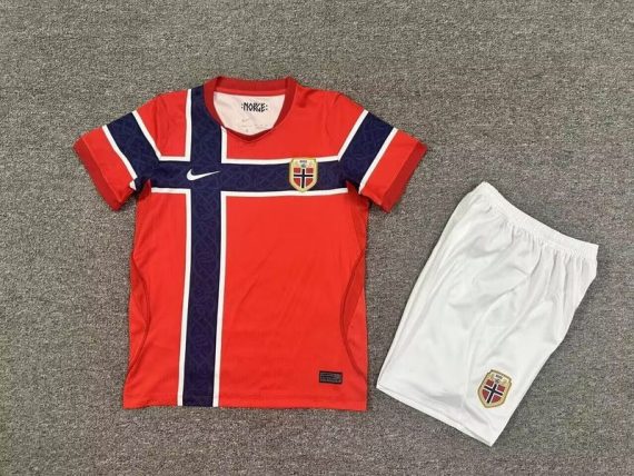 26/27 Norway Home Football Shirt Kids Size Suit