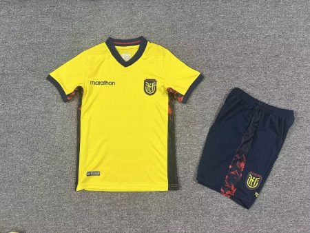26/27 Ecuador Home Football Shirt Kids Size Suit