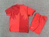 26/27 Canada Home Football Shirt Kids Size Suit