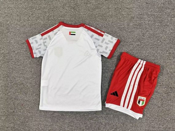 26/27 UAE Home Football Shirt Kids Size Suit