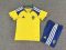 26/27 Sweden Home Football Shirt Kids Size Suit