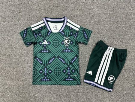 26/27 Saudi Arabia Home Football Shirt Kids Size Suit