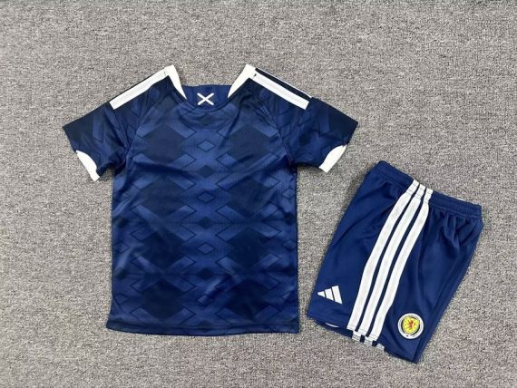 26/27 Scotland Home Football Shirt Kids Size Suit