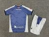 25/26 Real Sociedad Away Football Shirt Kids Size Suit